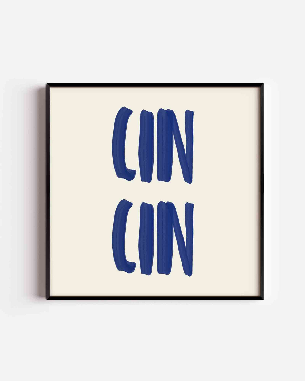 Cin cin – keuken vierkante poster als wanddecoratie