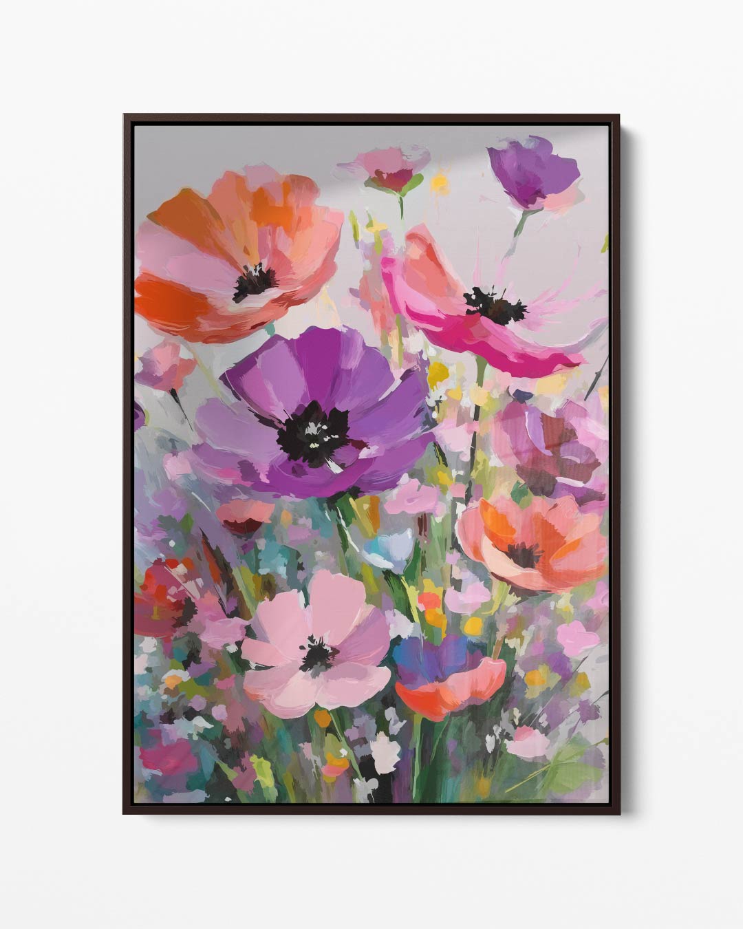 Bloemenweelde Schilderij – portret kunstwerk als wanddecoratie