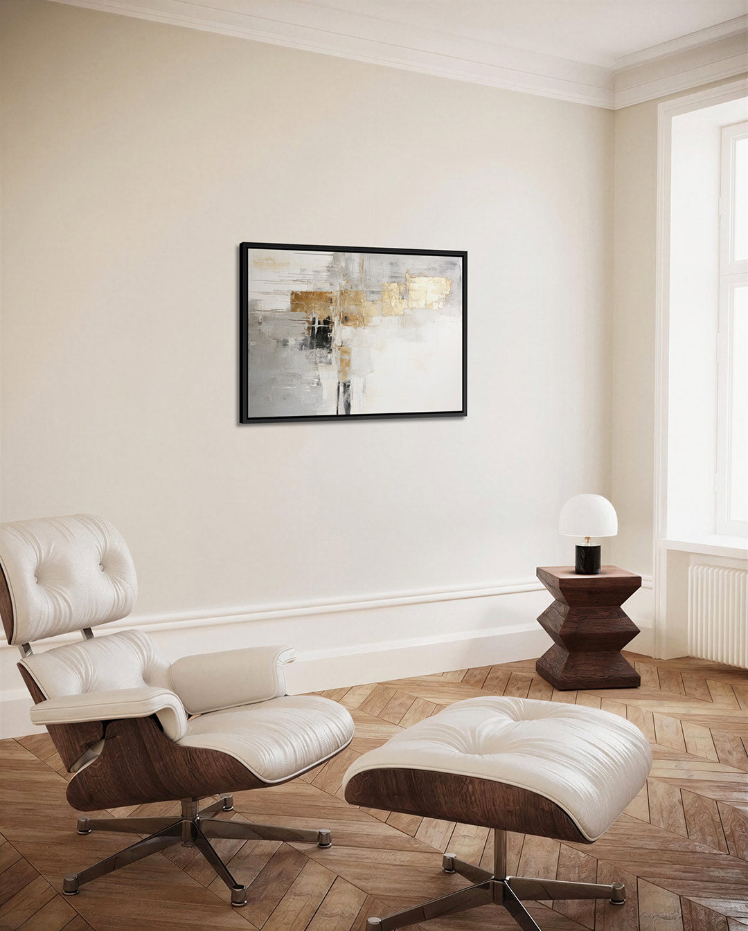 Gelaagde compositie – alternatieve weergave van het kunstwerk