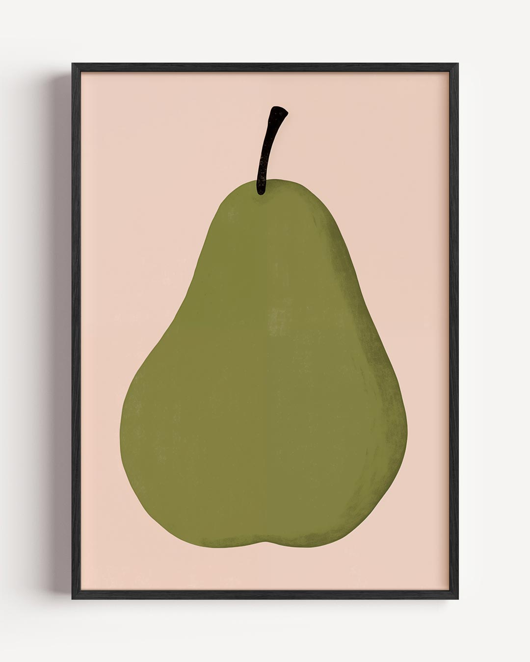 Stijlvolle Perenprint – zomer portret poster als wanddecoratie