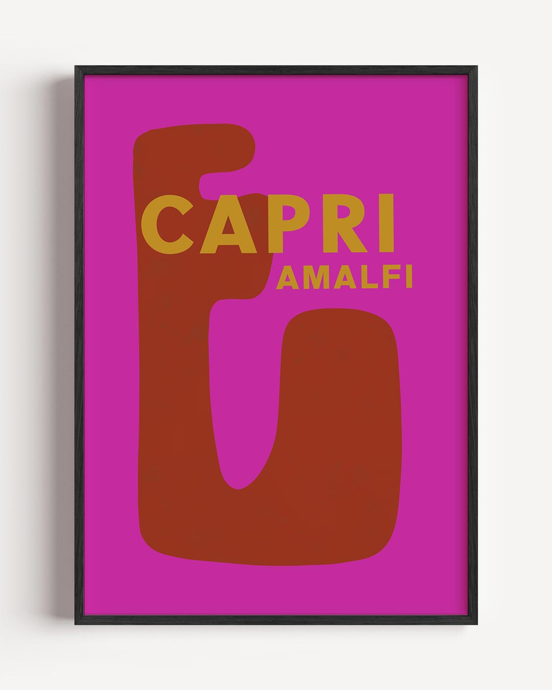 Capri Amalfi Stijlposters – zomer portret poster als wanddecoratie