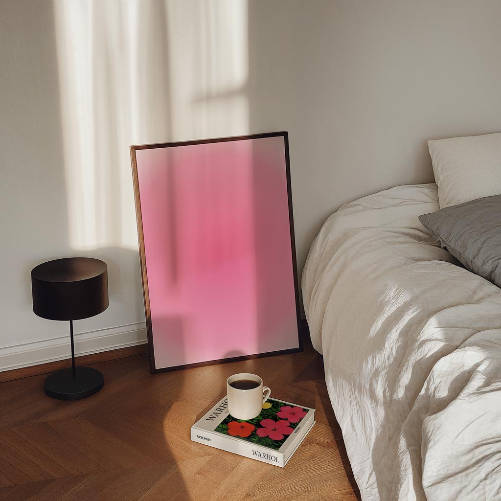 Roze Droomachtige – staande kinderkamer wanddecoratie van WallArtistic