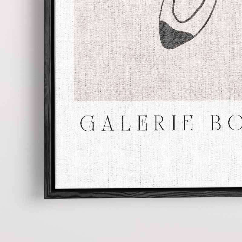 Elegante Slof – plexiglas kunstwerk als wanddecoratie