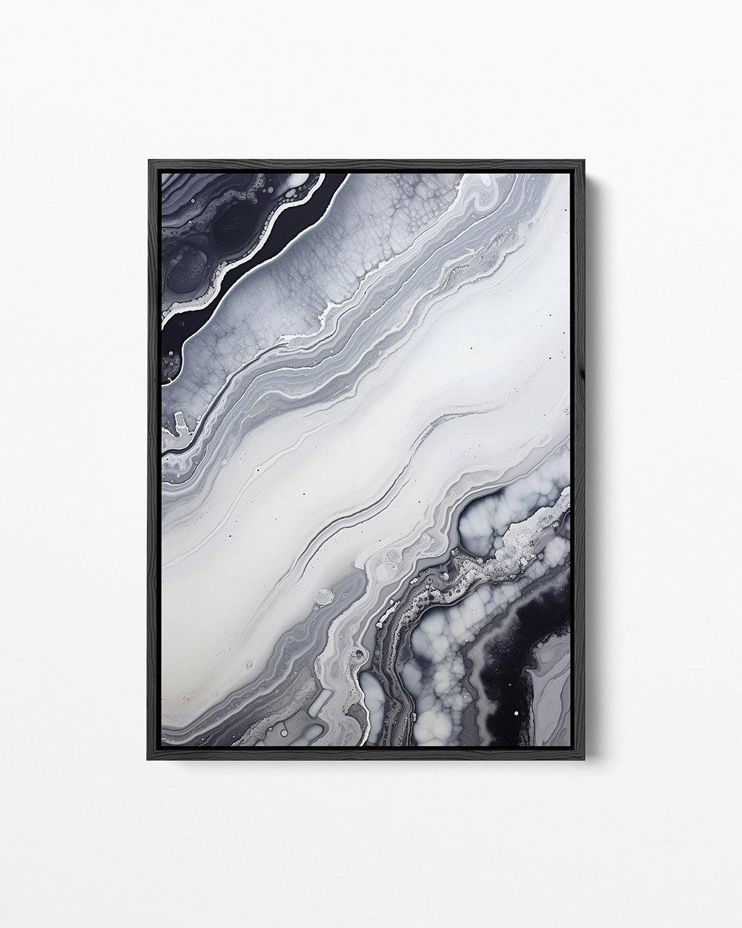 Organische lijnen – staand wanddecoratie kunstwerk
