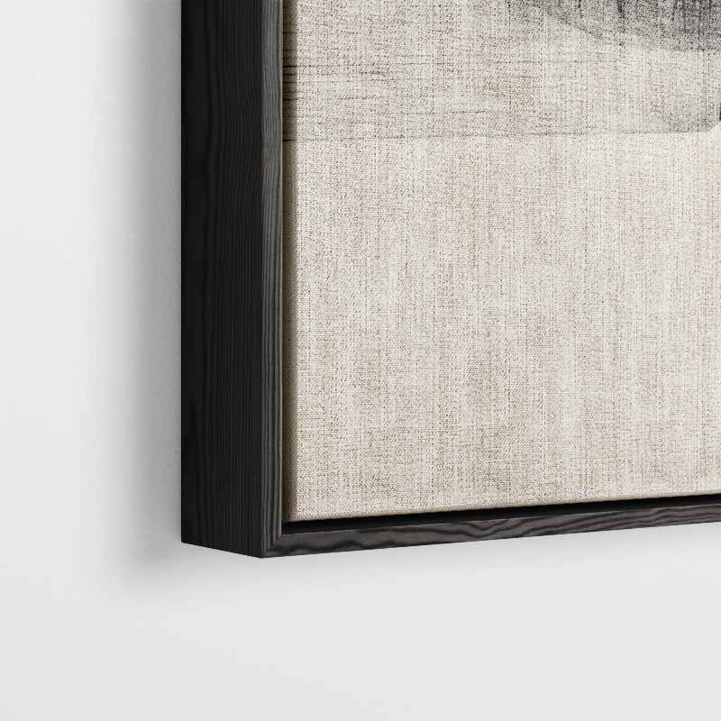 Oog van Mysterie – plexiglas wanddecoratie in portret formaat