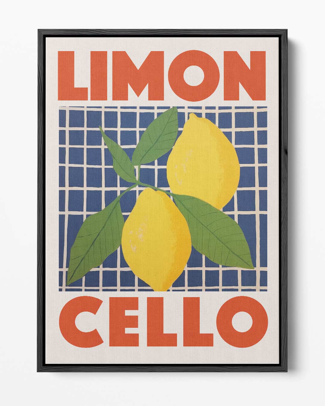 Limoncello Poster – portret kunstwerk als wanddecoratie
