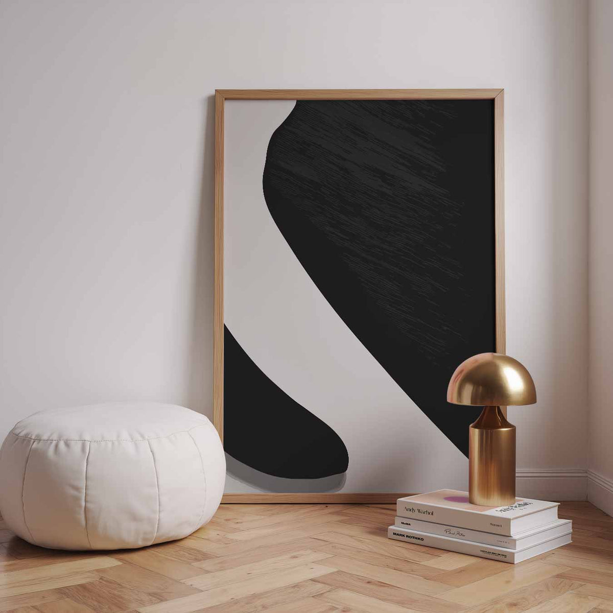 Moderne Abstracte Kunstposter – staande kleurrijke abstracte wanddecoratie van WallArtistic