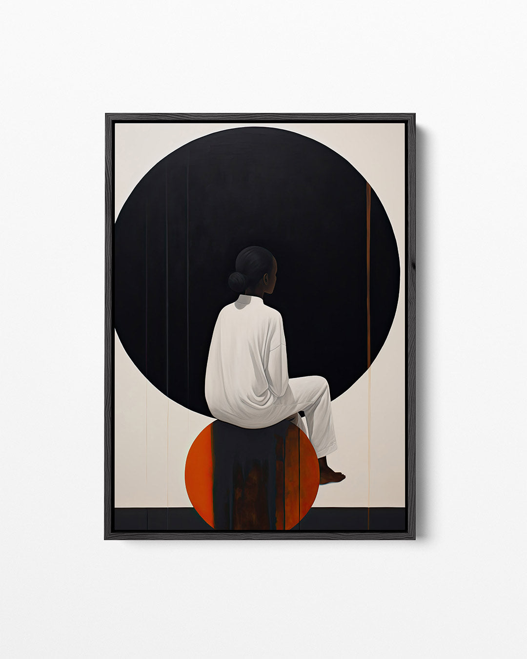 Geometrische figuren – staand wanddecoratie kunstwerk