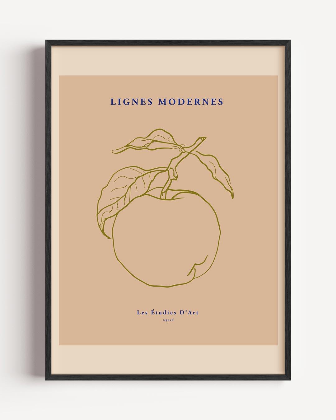 Moderne Lijnen Kunstposter – keuken portret poster als wanddecoratie