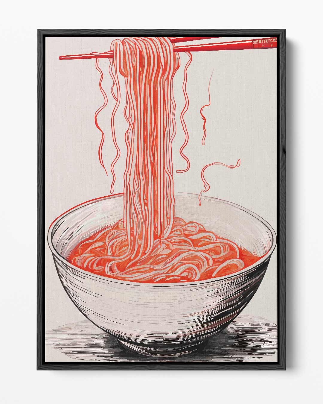 Ramen in Bloei – portret kunstwerk als wanddecoratie