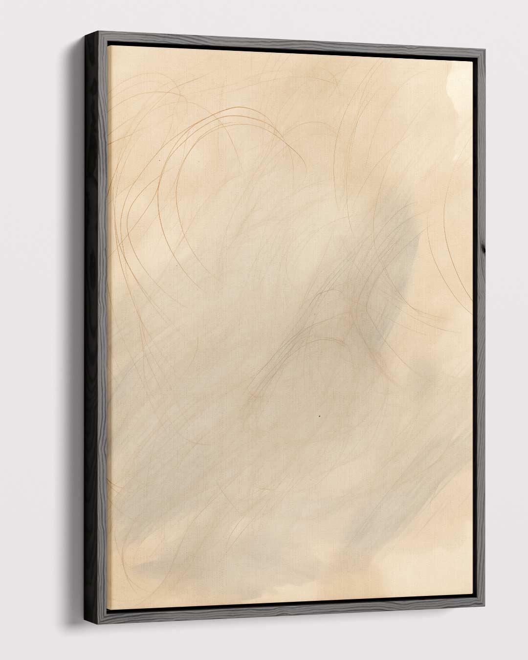 Whispering Dreams in Sepia – dibond kunstwerk als wanddecoratie