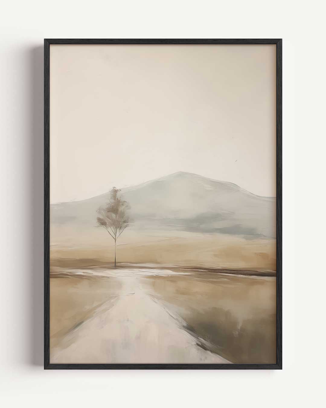Rustgevende Landschapsposter – natuur en stad portret poster als wanddecoratie