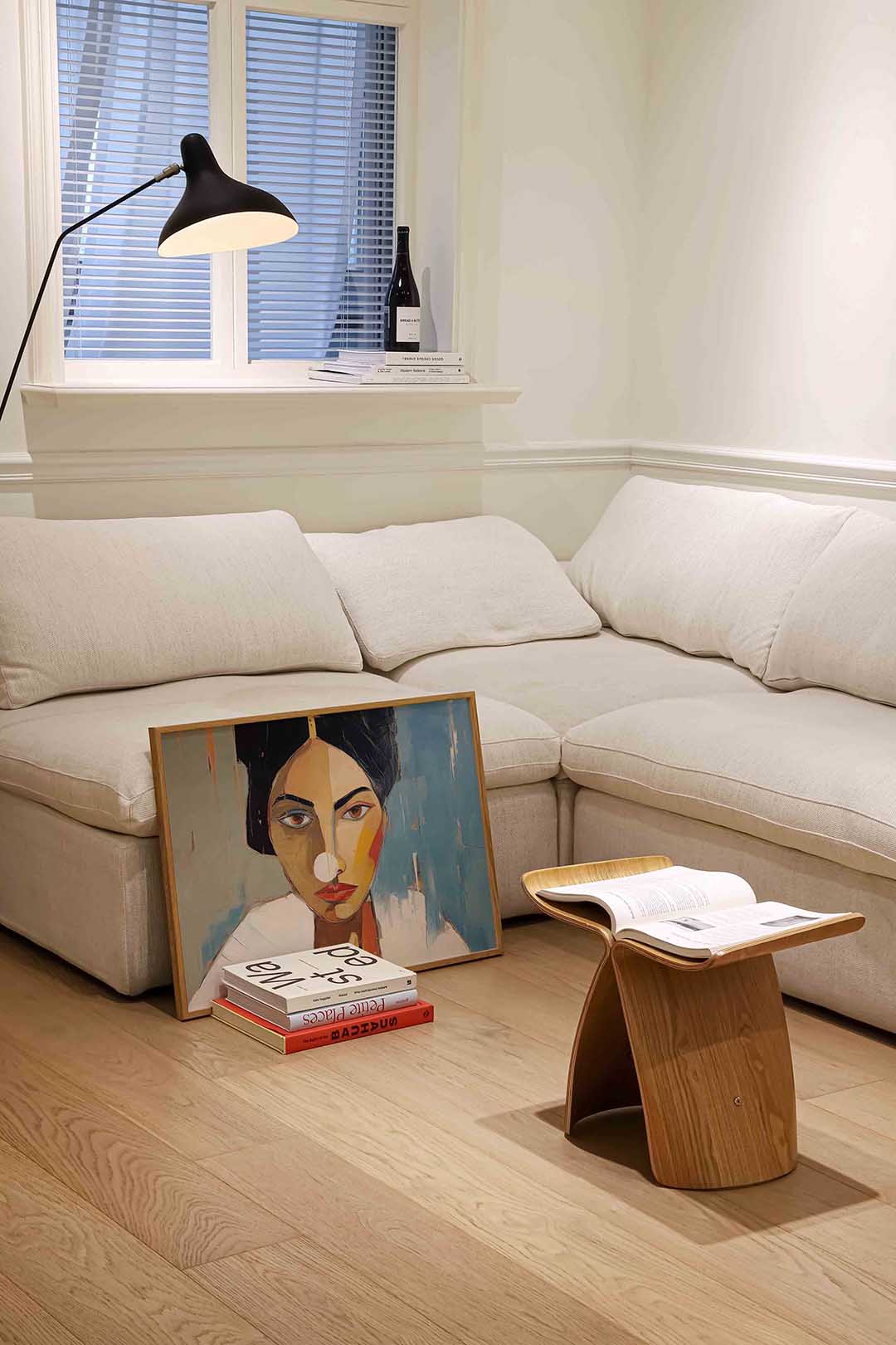 Vrouwelijk portret – vrouwelijke portretkunst als landscape poster