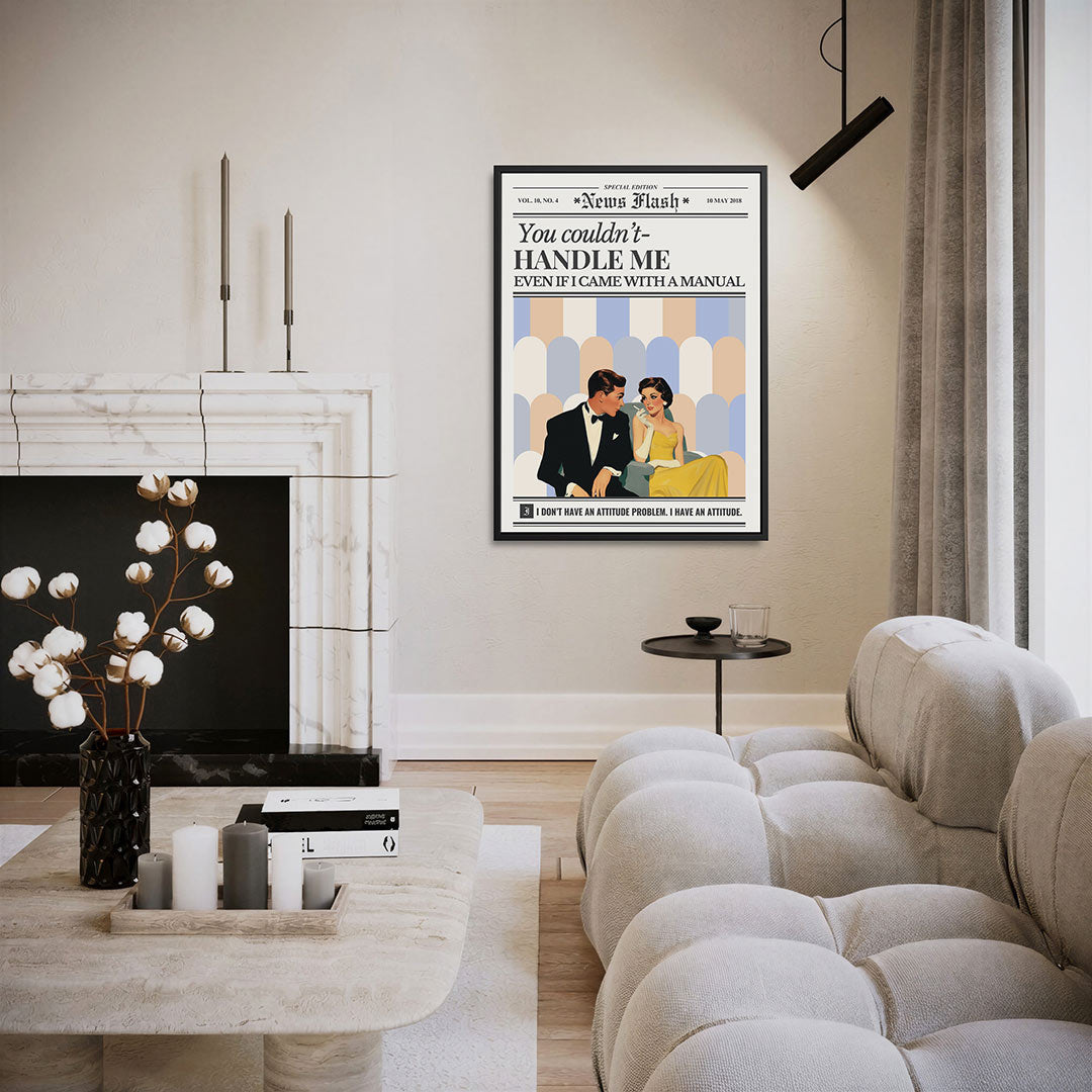 Illustratie – staand wanddecoratie kunstwerk
