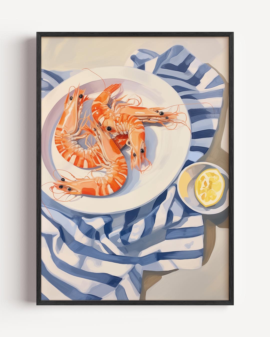 Zeevruchten Delicatesse – keuken portret poster als wanddecoratie