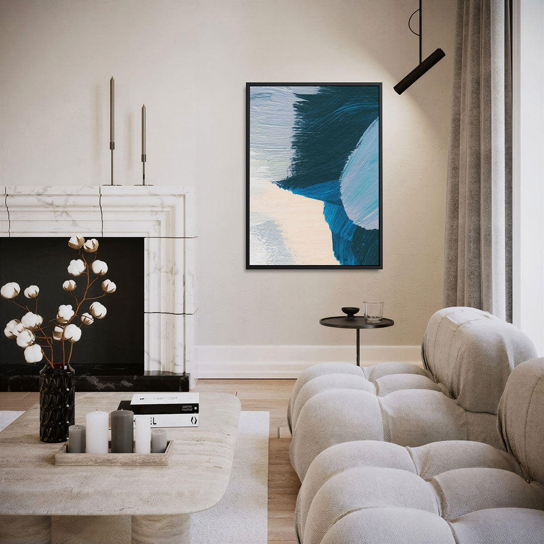 Kleurencompositie – moderne staande wandkunst