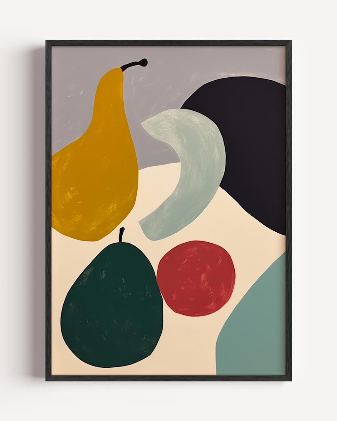 Vrolijke Fruitstilleven – keuken portret poster als wanddecoratie