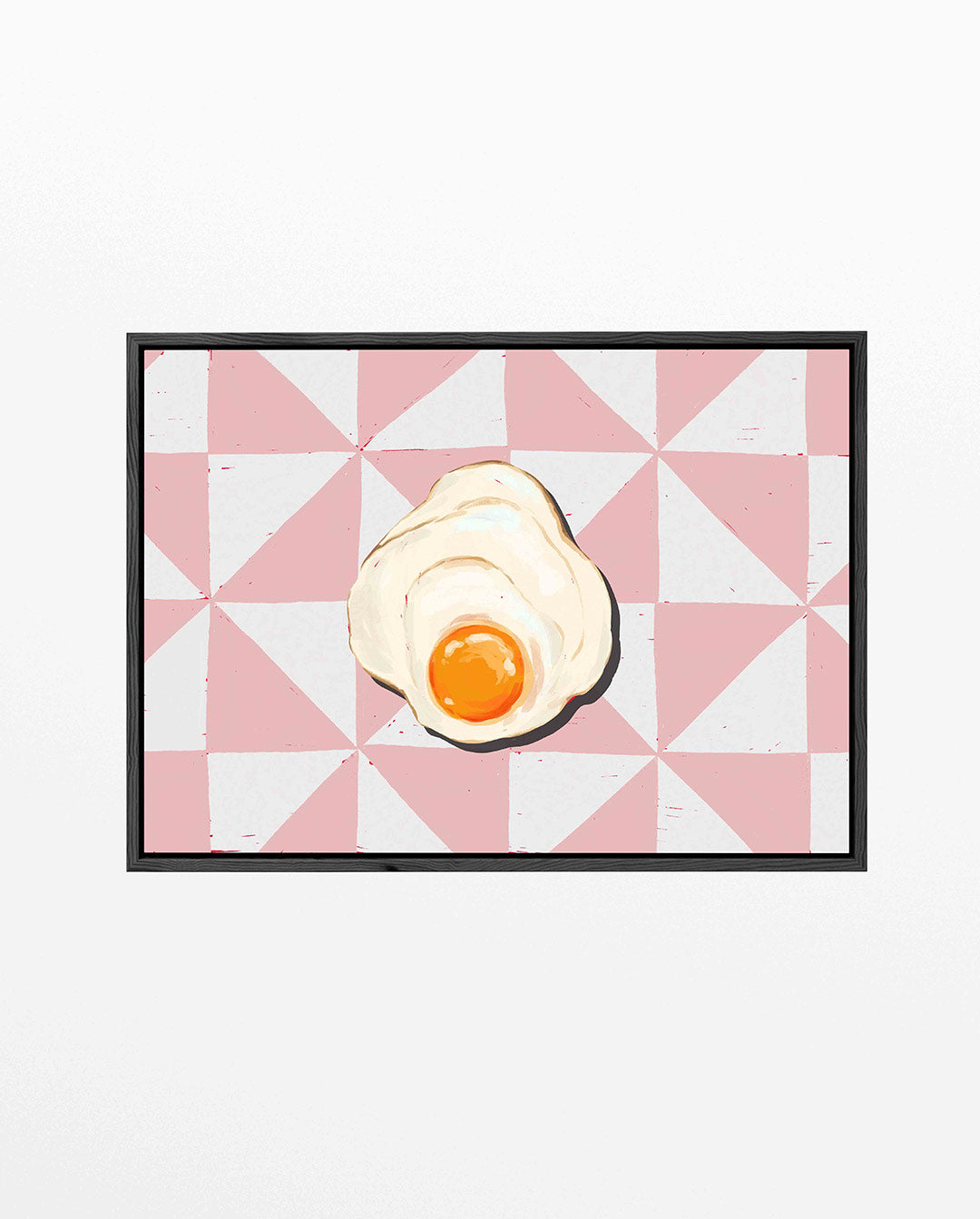 Geometrisch ontbijt – liggend keuken kunstwerk