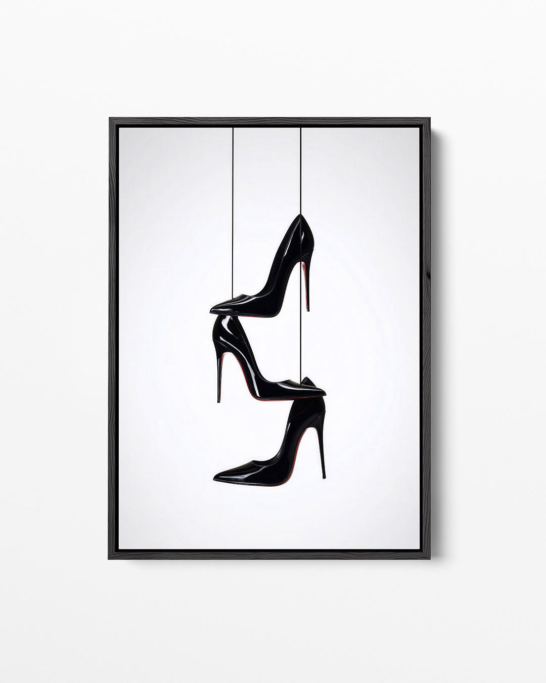 Elegante schoenen – staand wanddecoratie kunstwerk