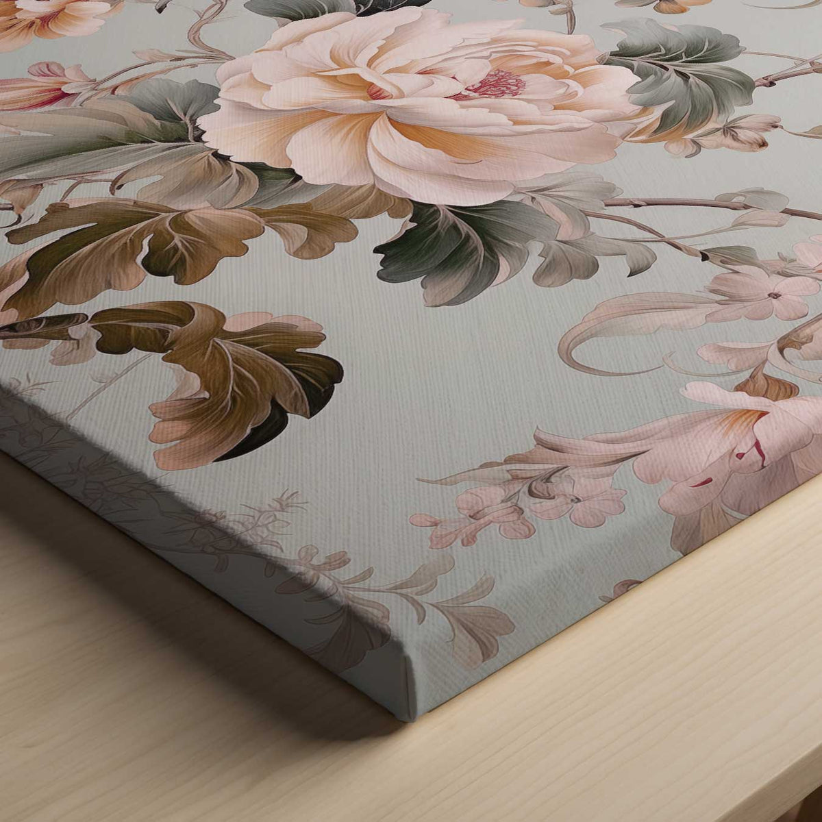 Bloemenpracht Wanddecoratie – canvas kunstwerk als wanddecoratie