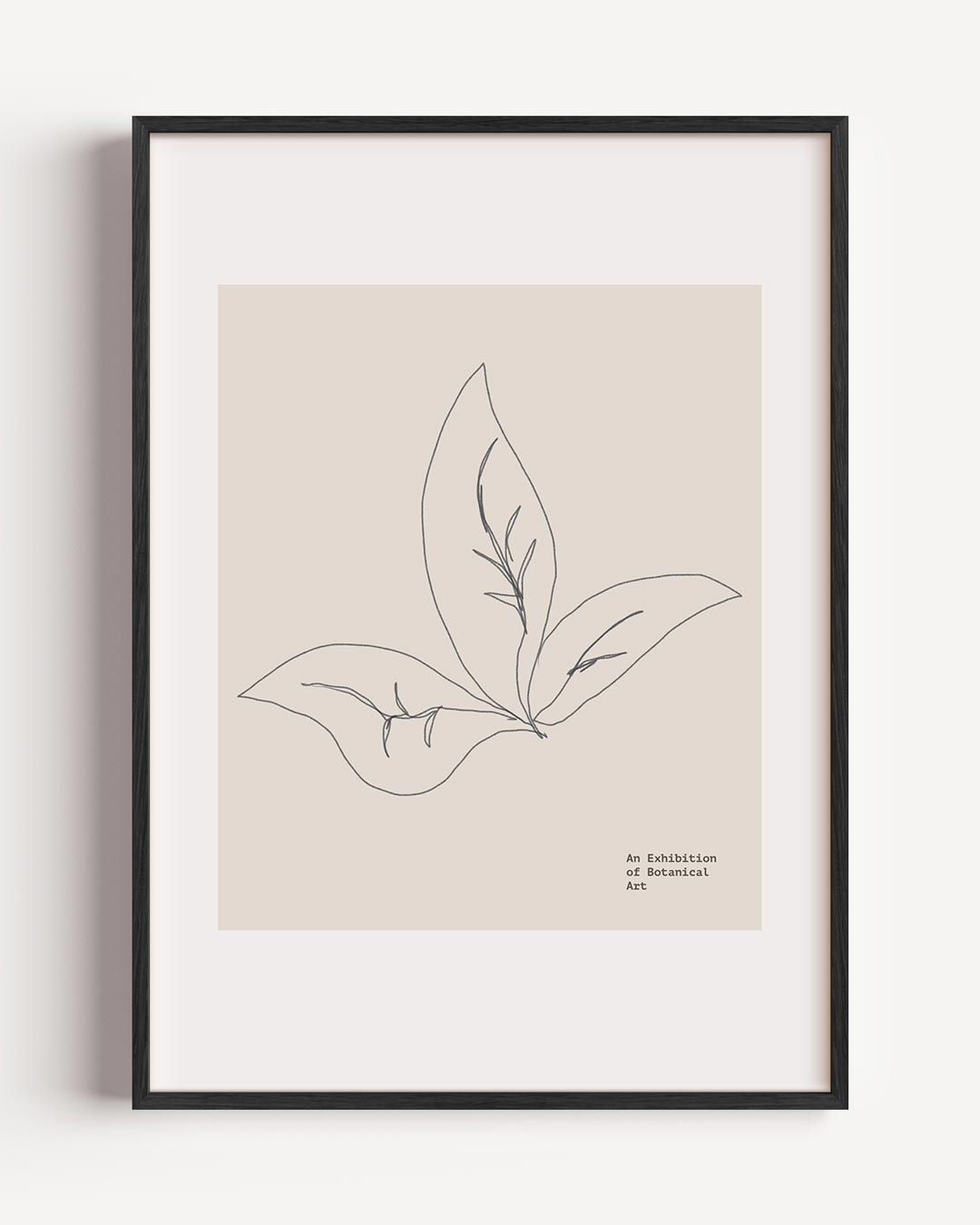 Elegante Botanische Kunst – bloemen portret poster als wanddecoratie