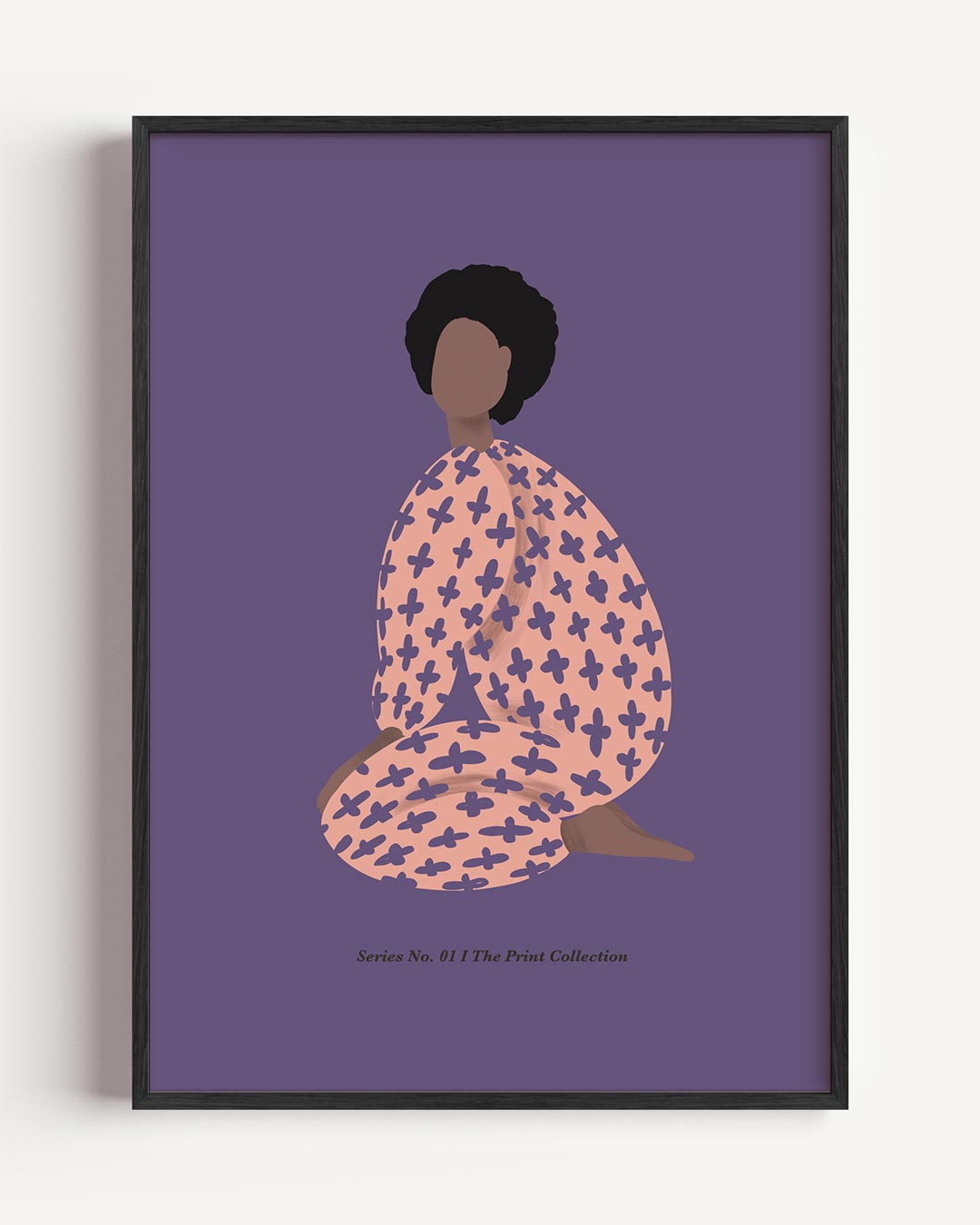 Stijlvolle Abstracte Vrouwenposter – moderne portret poster als wanddecoratie