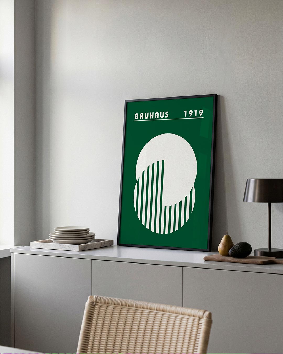  – moderne Bauhaus wandkunst als poster