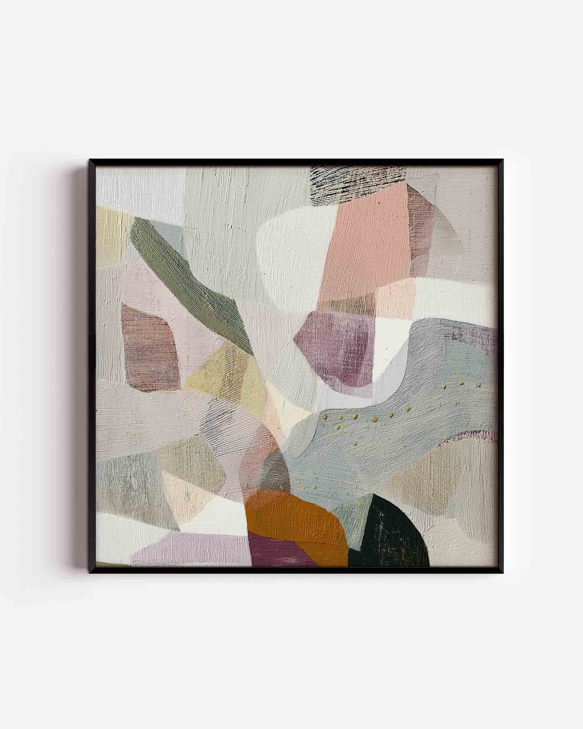 Abstracte vormen – abstracte vierkante poster als wanddecoratie