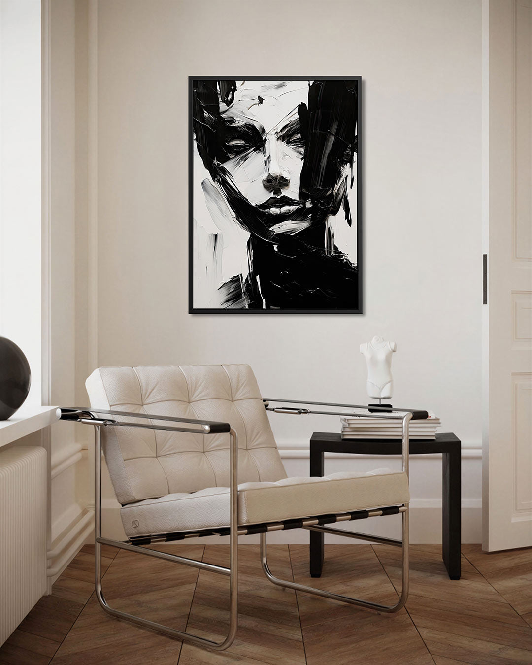 Abstracte – kunstwerk als stijlvolle wanddecoratie