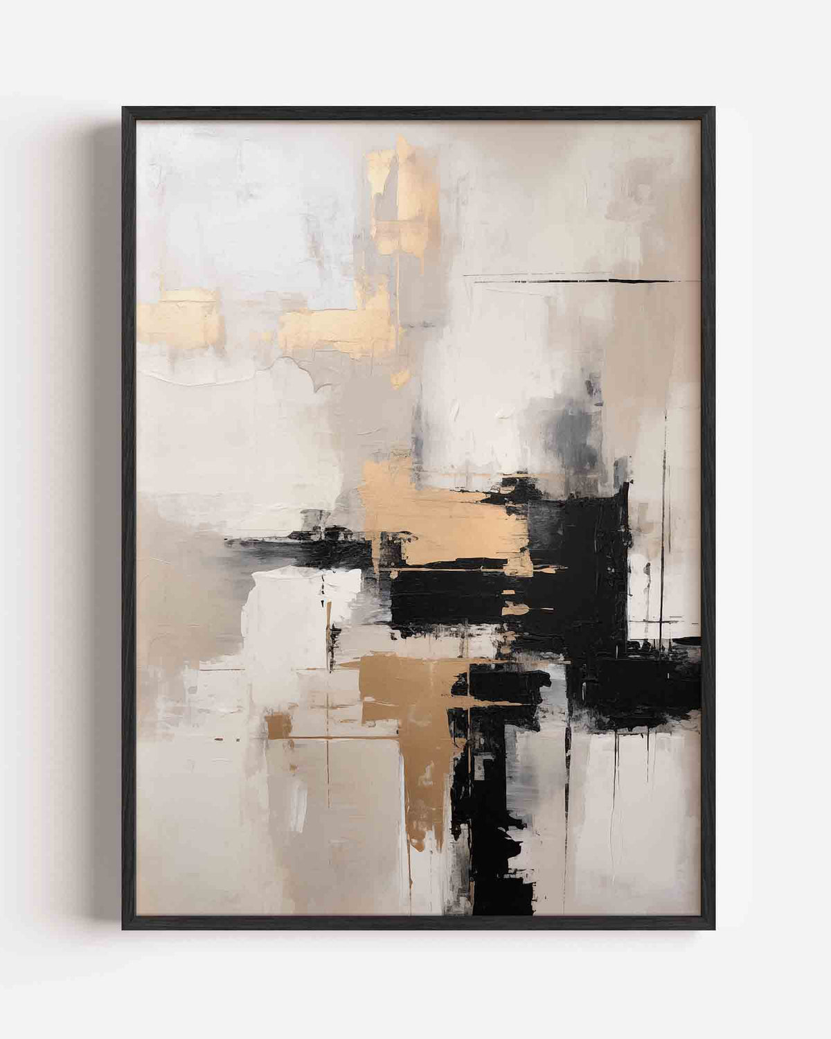 Abstracte vormen – botanische portret poster als wanddecoratie