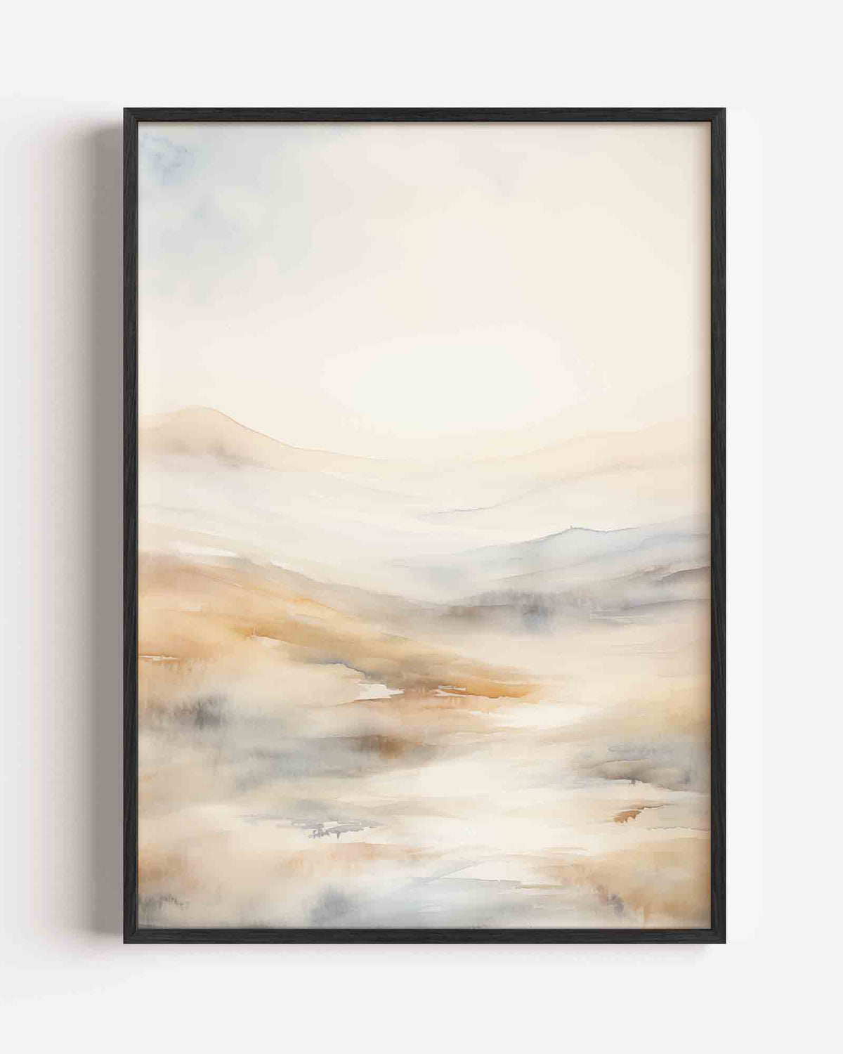 Landschap in zachte tinten – natuur portret poster als wanddecoratie