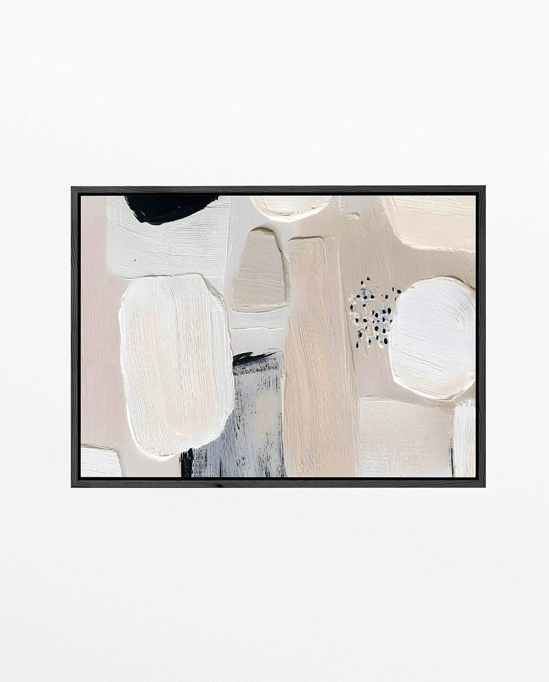 Organische vormen compositie – Organische – liggend abstract kunstwerk