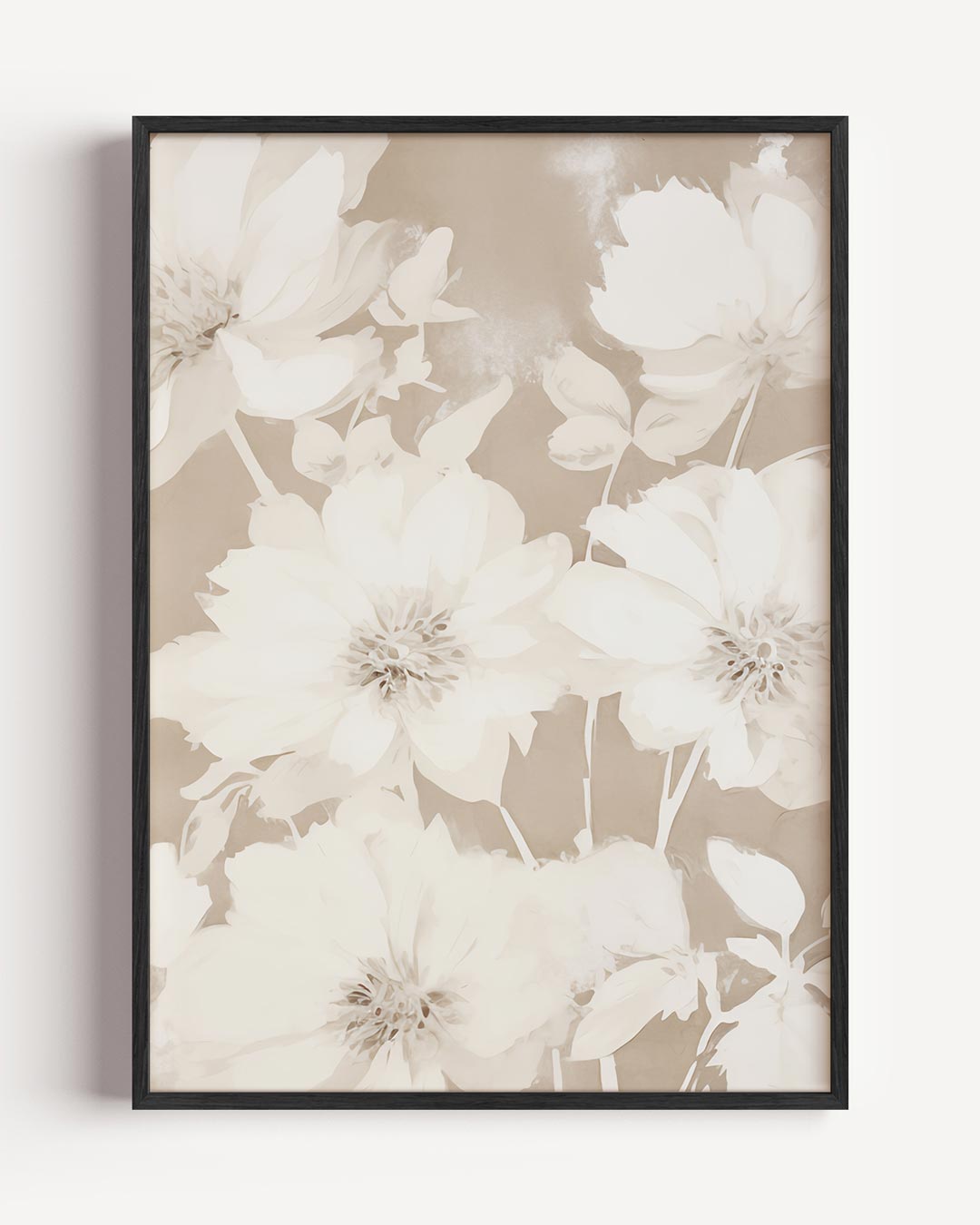 Sfeervolle Bloemenpracht – vintage portret poster als wanddecoratie