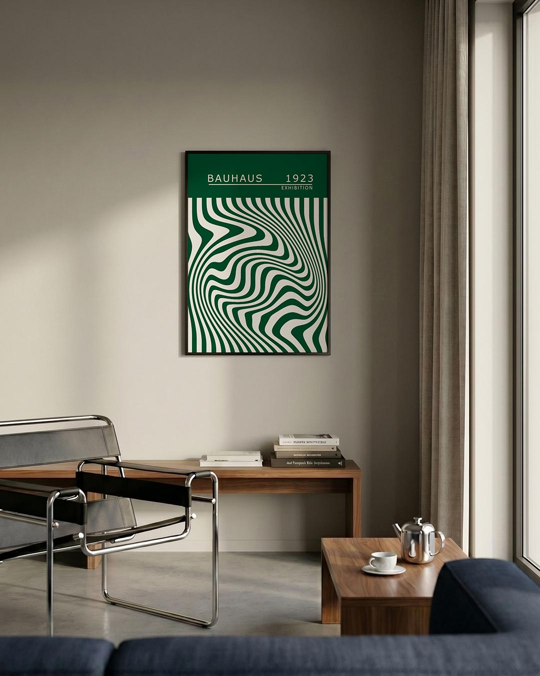  – geometrische poster in Bauhaus-stijl van WallArtistic