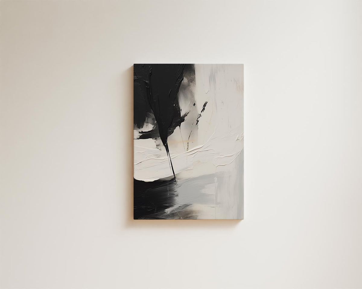 Contrasten in Abstractie – portret kunstwerk als wanddecoratie, afbeelding 15
