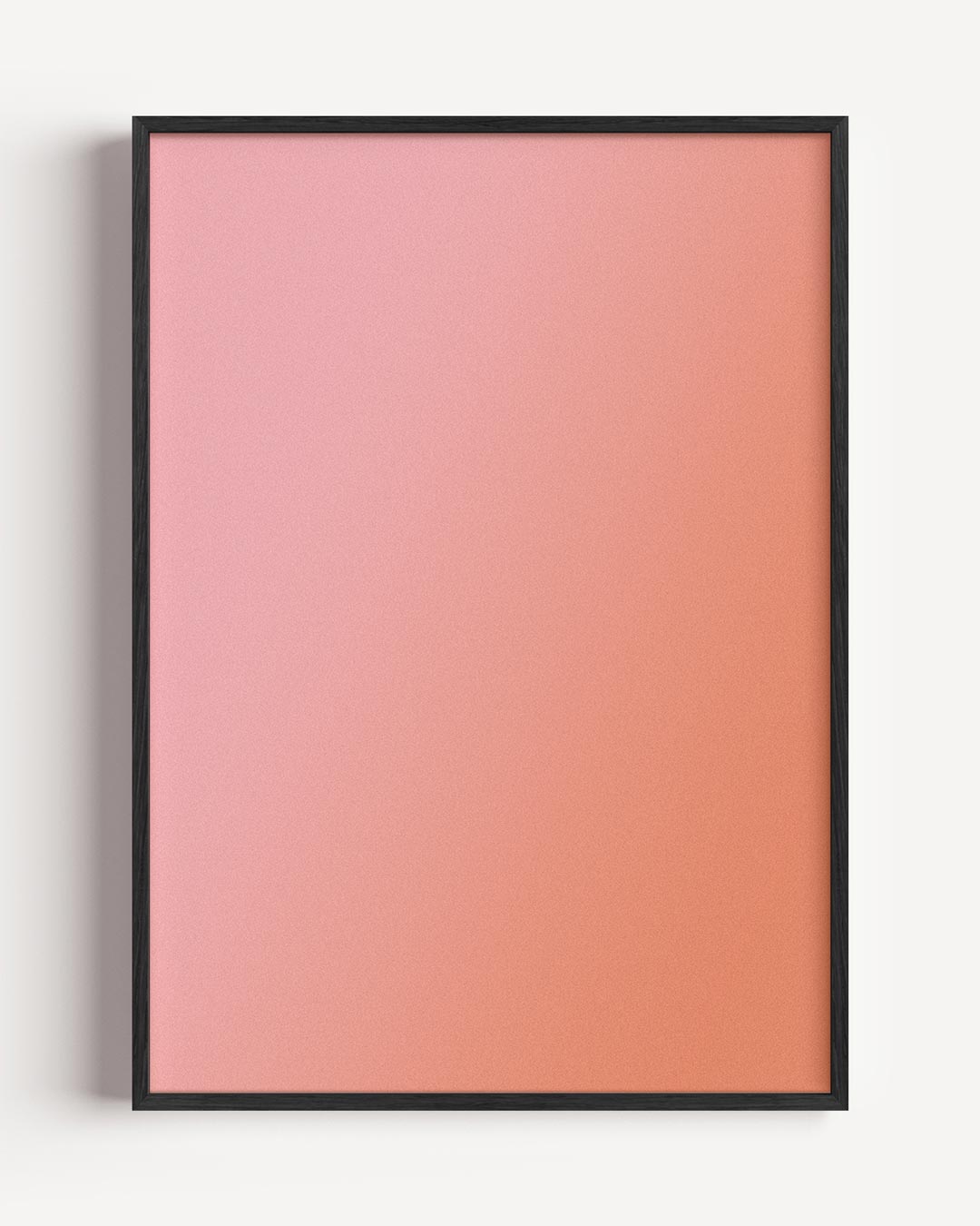 Zachte Roze Droom – kleurrijke abstracte portret poster als wanddecoratie