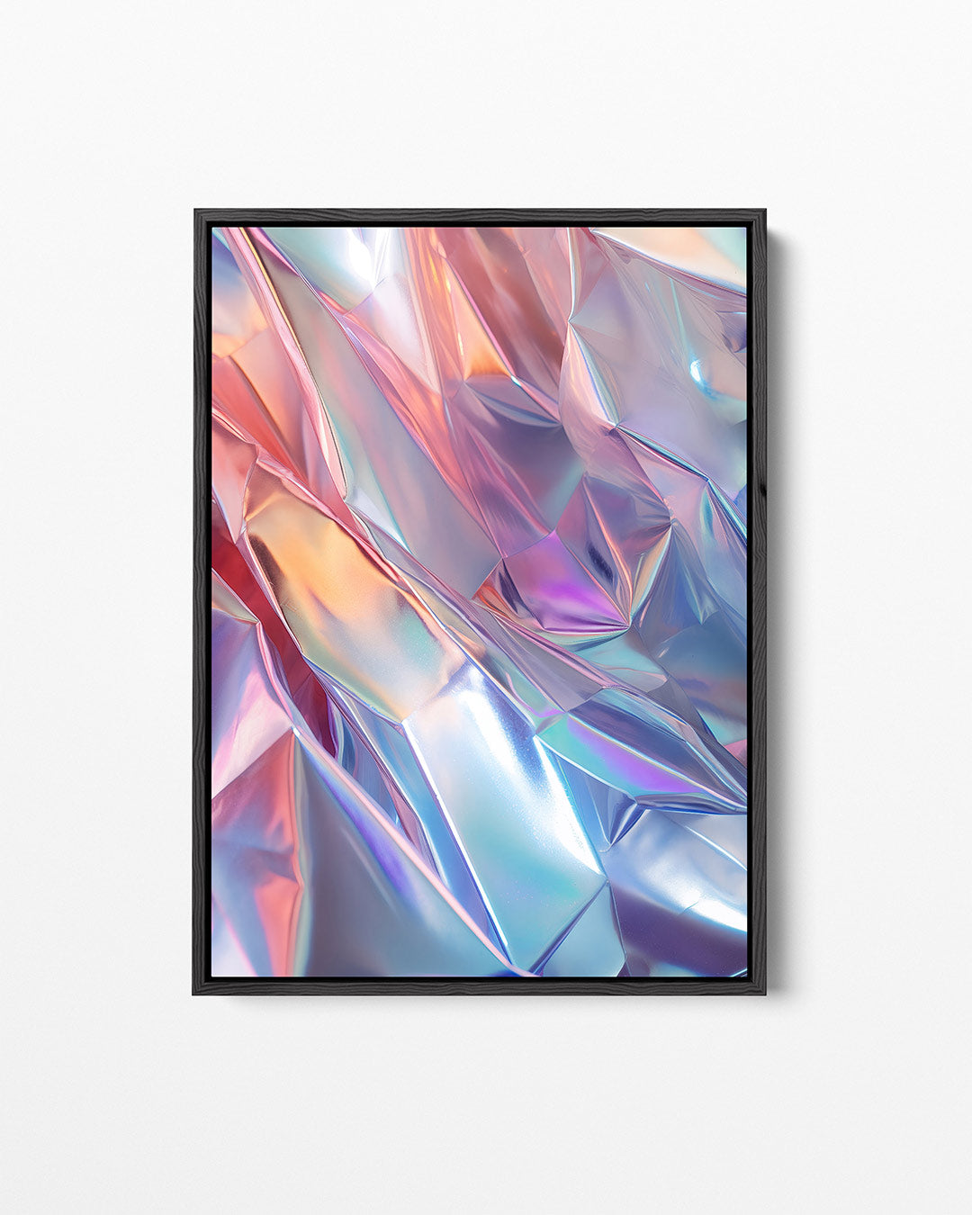 Reflecterende kleuren – staand wanddecoratie kunstwerk