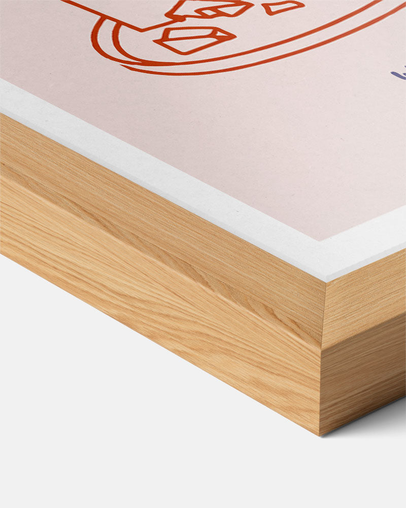 Paris Breakfast Club – staande keuken wanddecoratie van WallArtistic