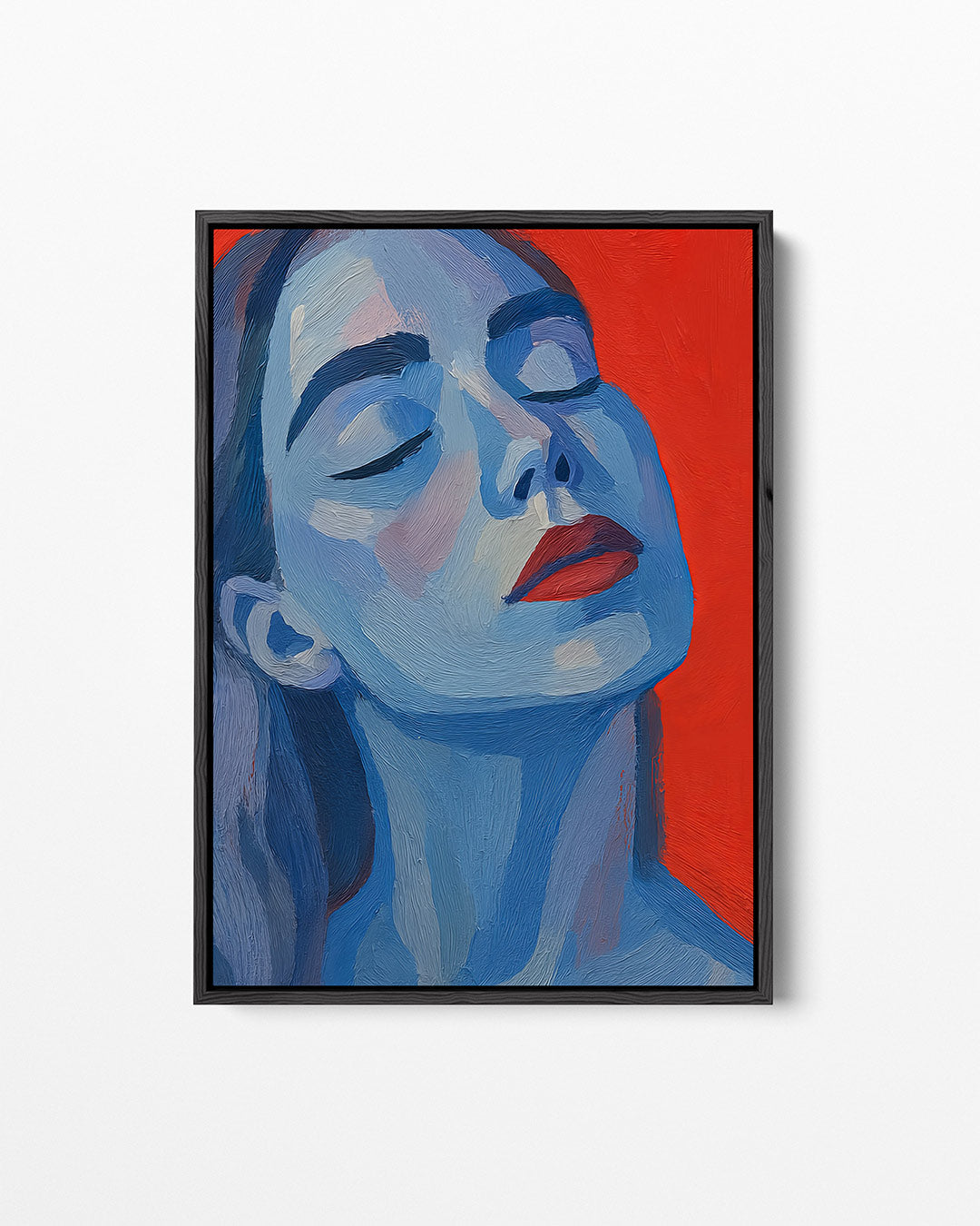 Portretstudie – staand wanddecoratie kunstwerk