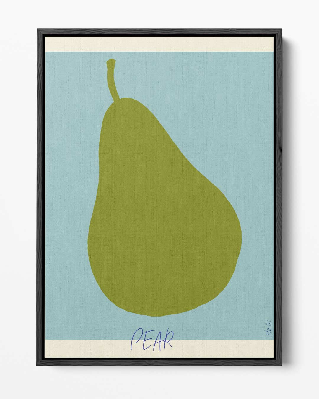 Moderne Peer Illustratie – portret kunstwerk als wanddecoratie