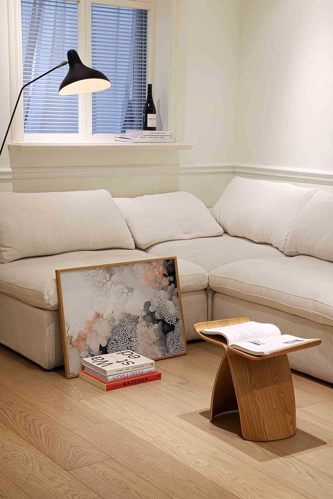 Koraalstructuren – abstracte wandkunst als landscape poster