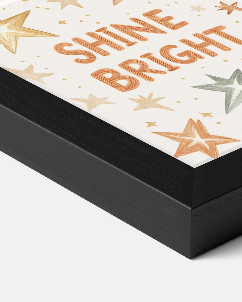 Shine Bright Sterrenposter – kids portret poster, afbeelding 7