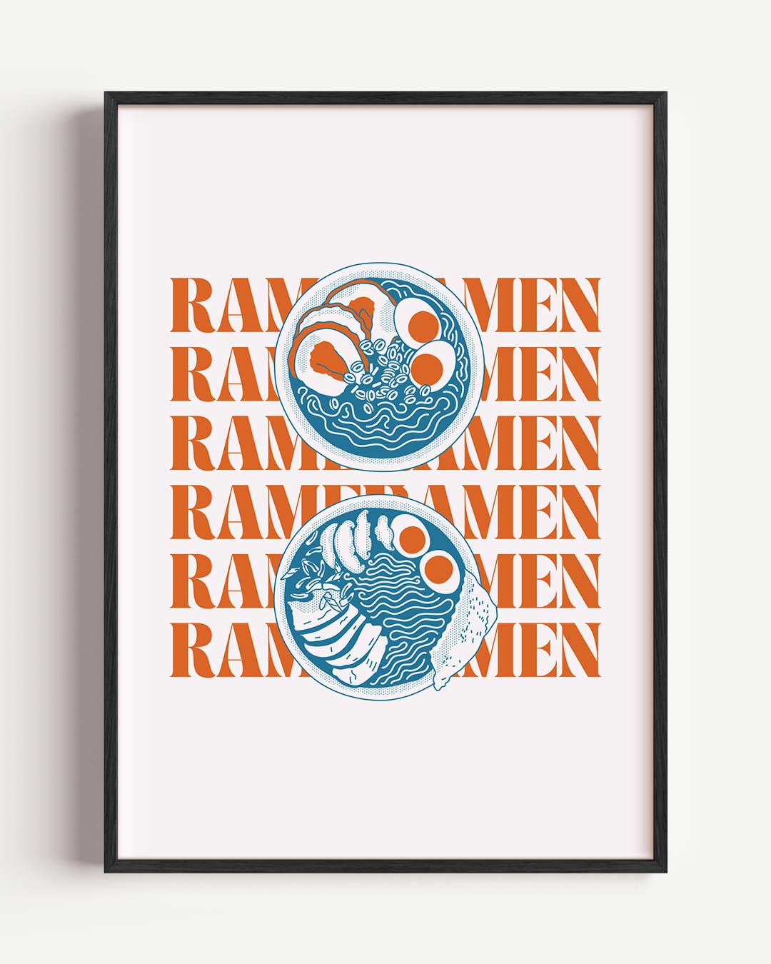 Stijlvolle Ramen – keuken portret poster als wanddecoratie