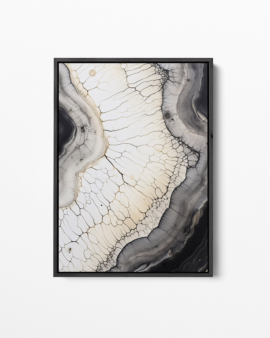 Organische lijnen – staand wanddecoratie kunstwerk