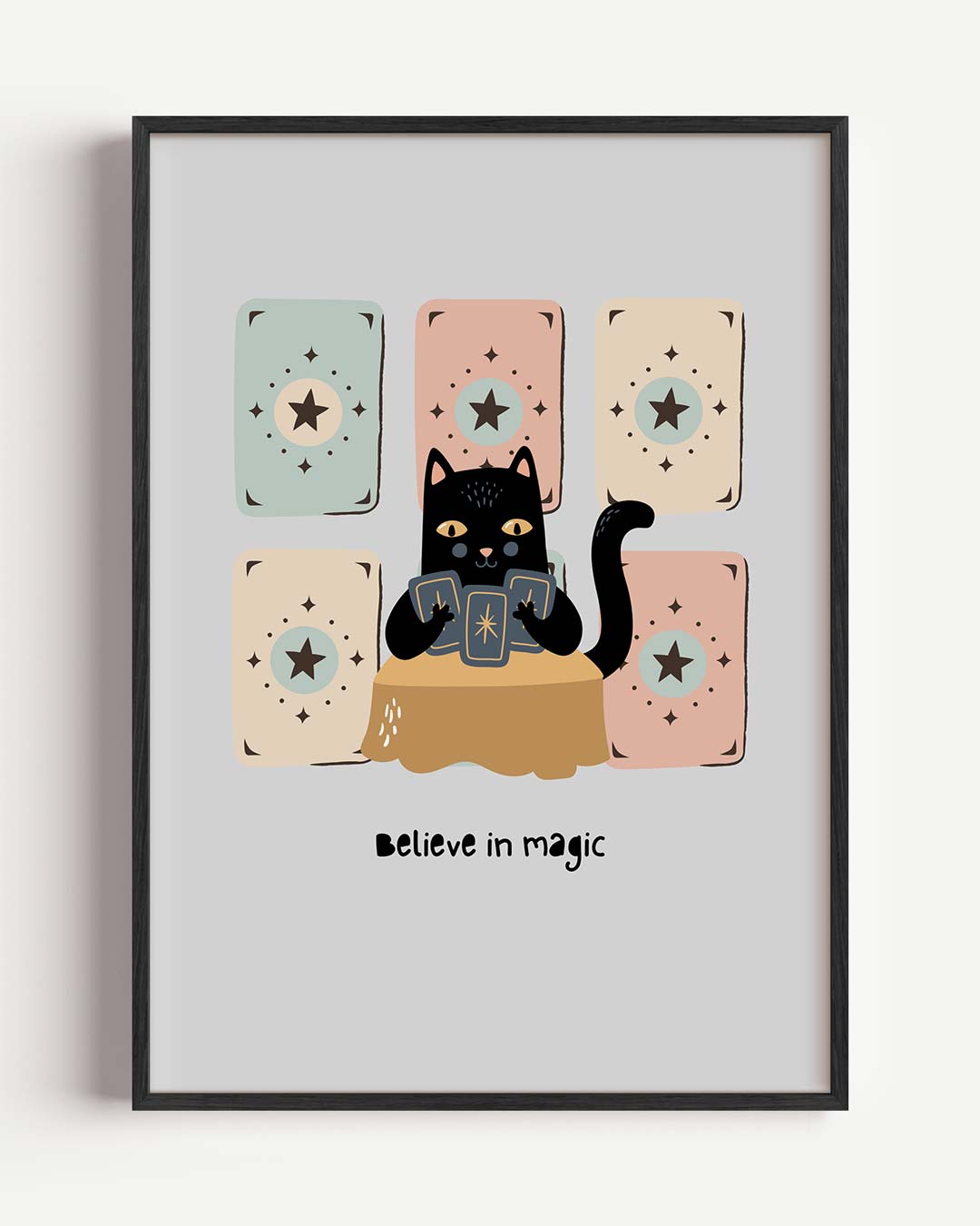 Magische Kat Tarot – mindful portret poster als wanddecoratie