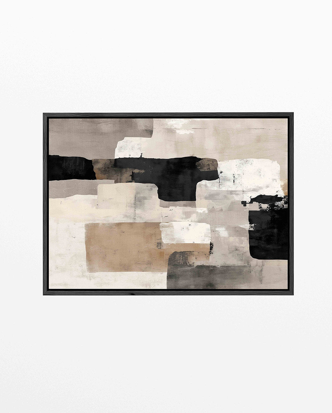 Geometrische vormen – Abstract kunstwerk – liggend abstract kunstwerk