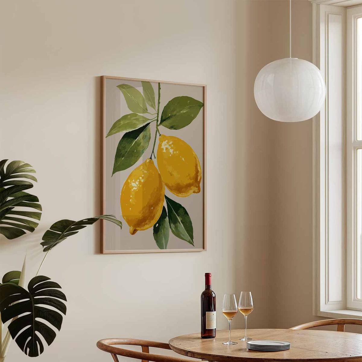 Vintage Citroen – keukenposter in staand formaat