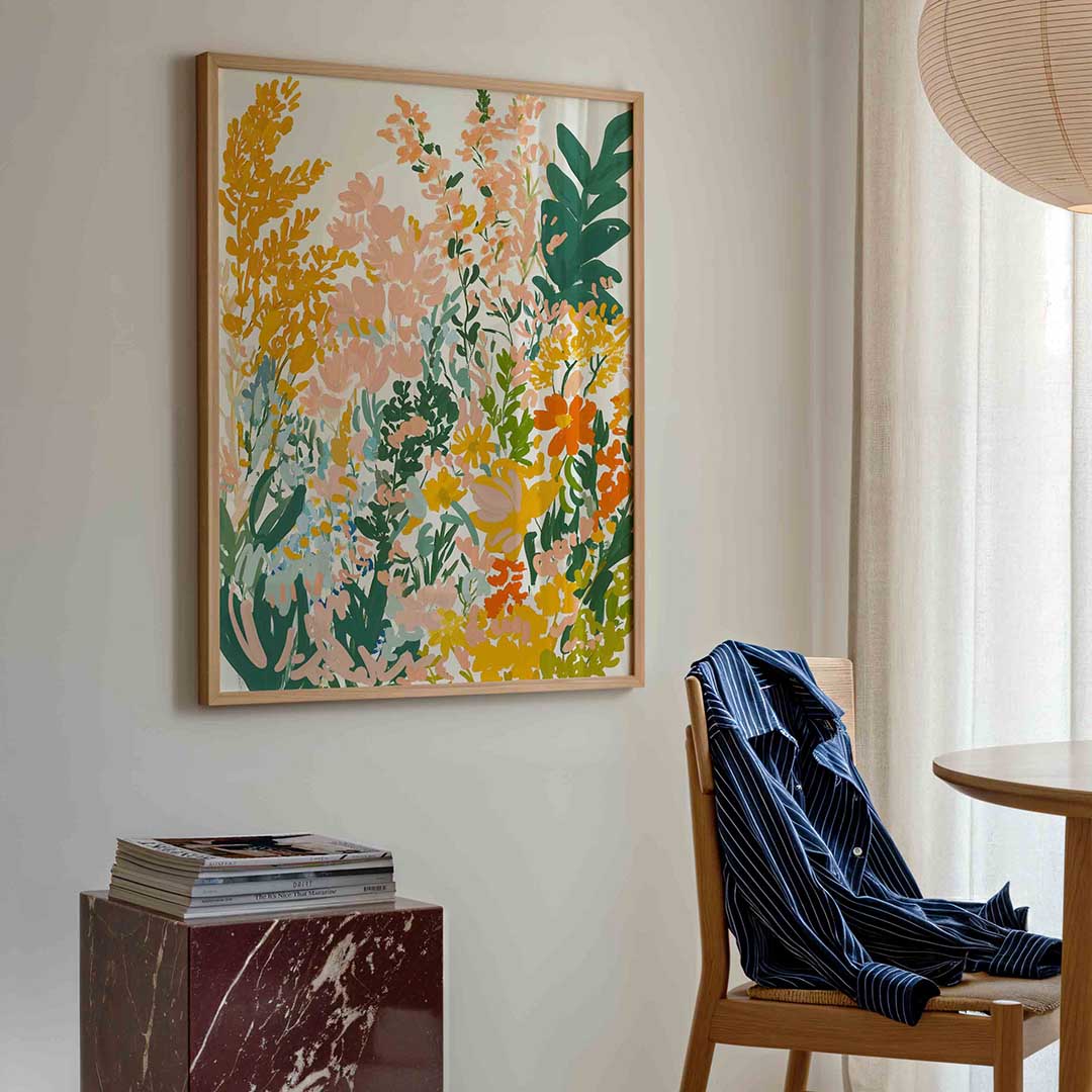Bloemenpracht – bloemen poster in staand formaat