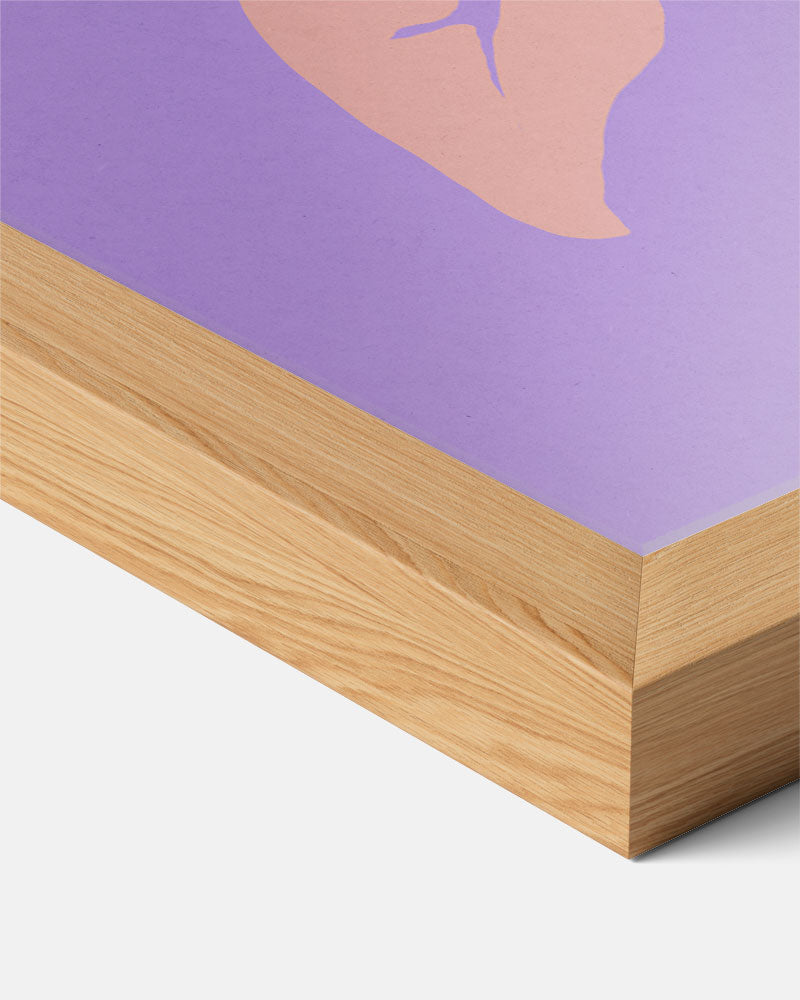 Vrolijke Bloemenposter in Pastelkleuren – bloemen poster als moderne staande wanddecoratie