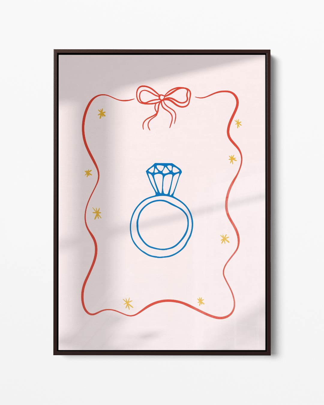 Speelse Ring Ikonografie – portret kunstwerk als wanddecoratie
